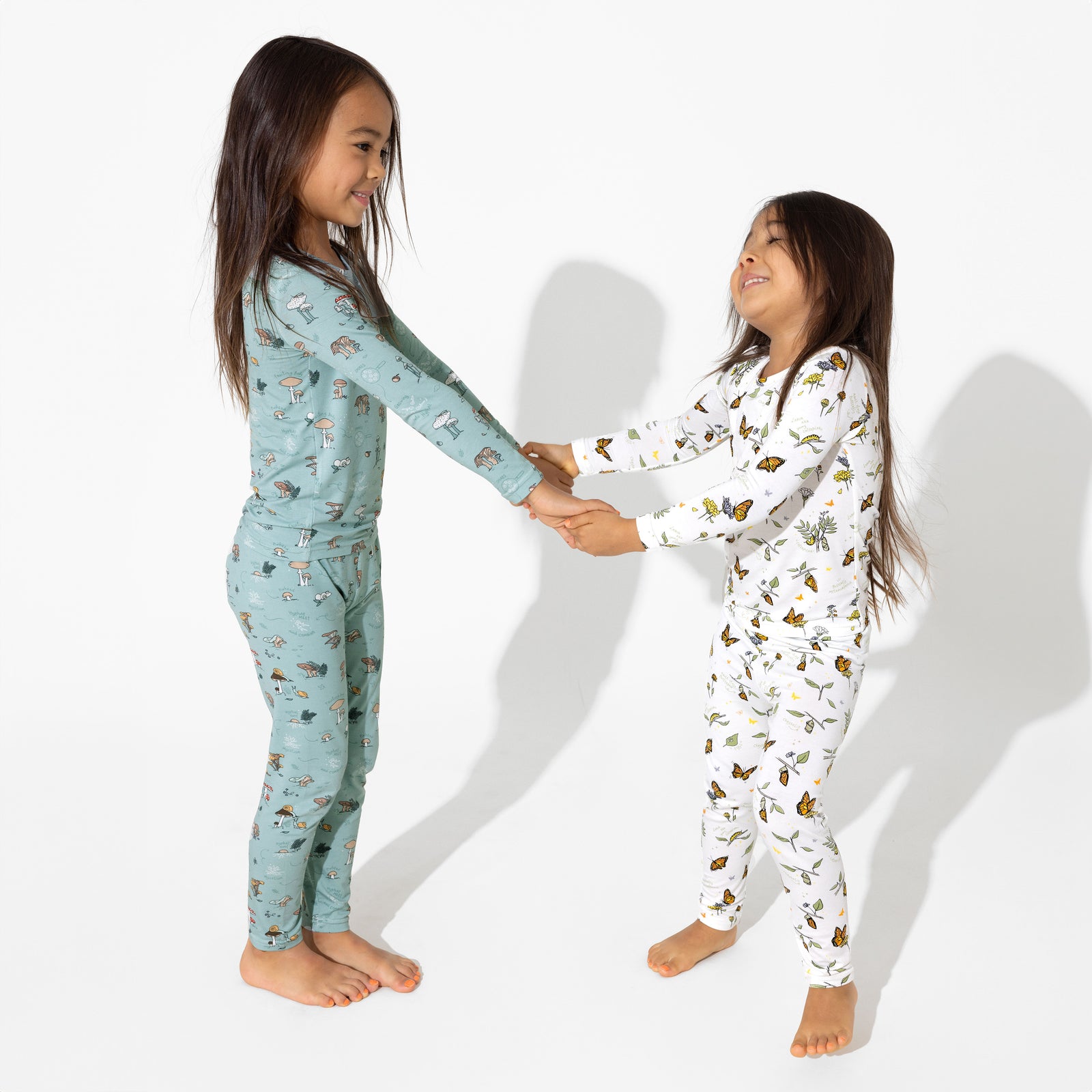 Monarch Butterfly Bamboo Kids Pajamas