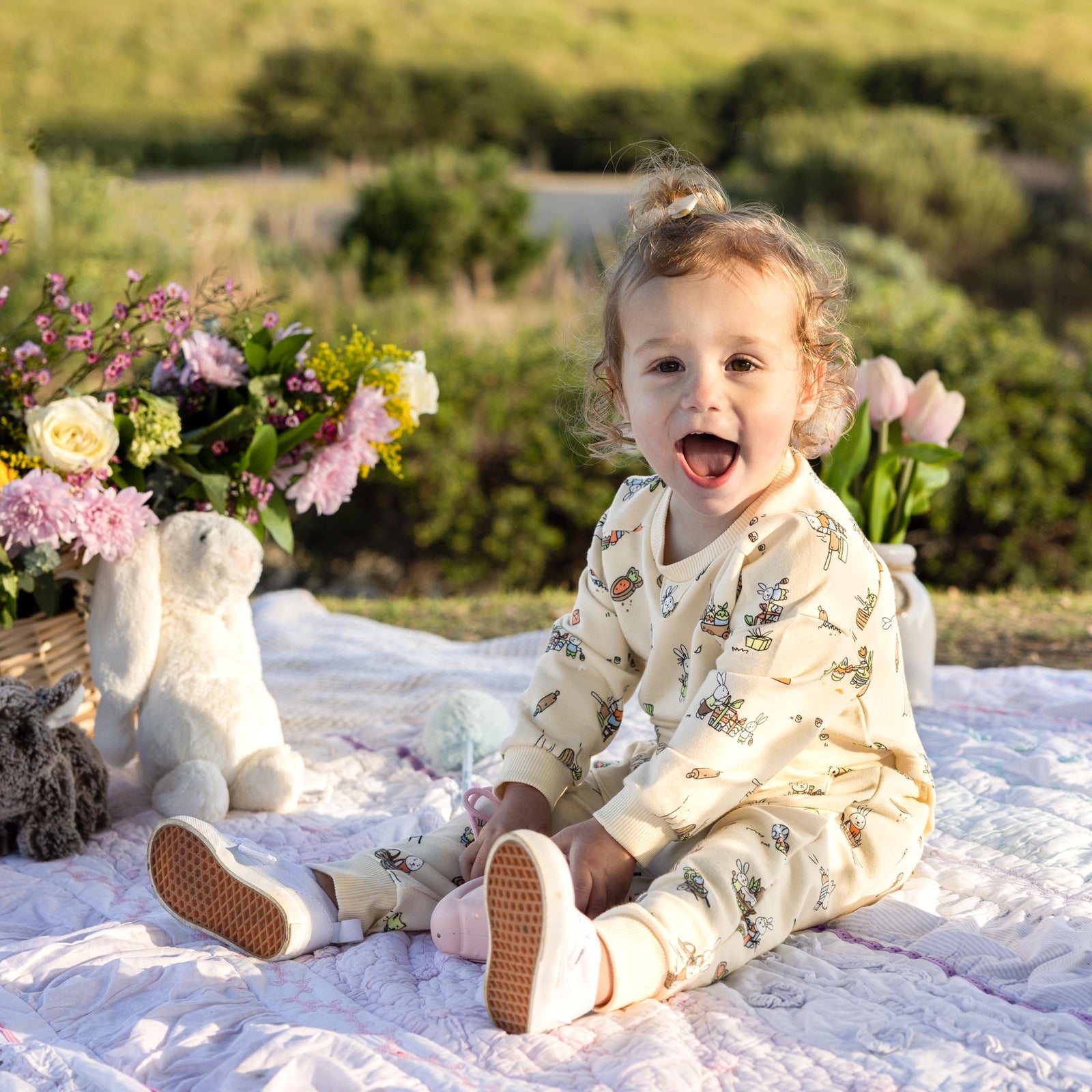 Bunny Workshop French Terry Daywear Romper