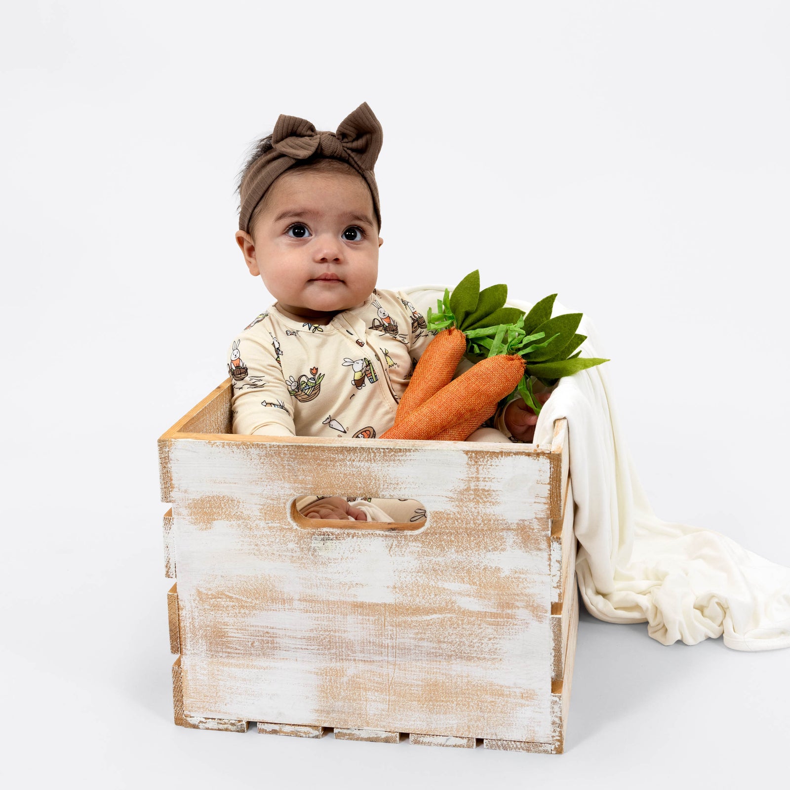 Easter Bunny Workshop Bamboo Convertible Footie