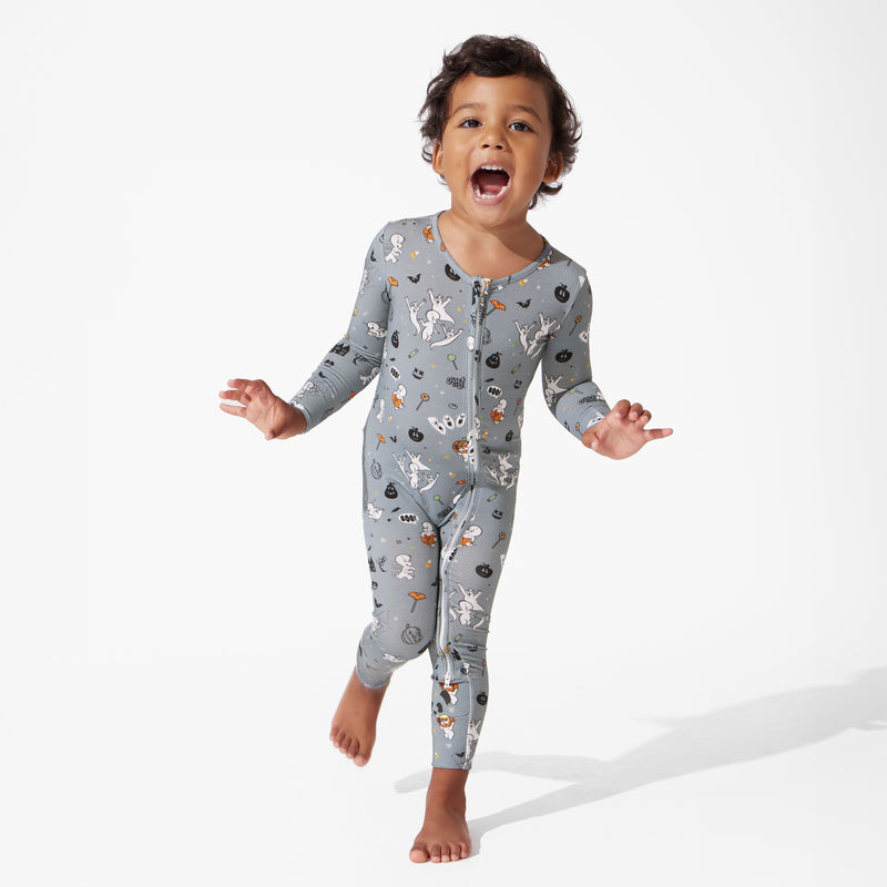 Casper Halloween Bamboo Convertible Footie