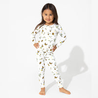 Monarch Butterfly Bamboo Kids Pajamas