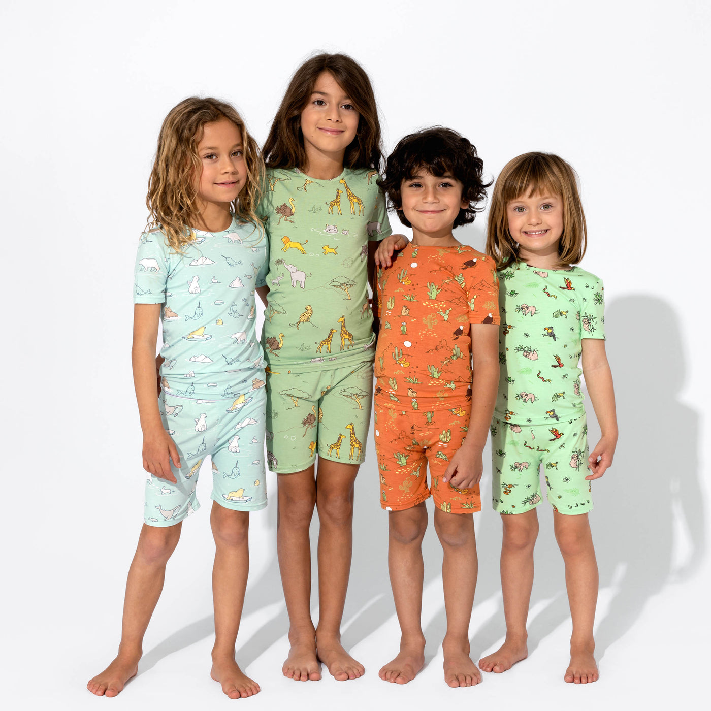 Savannah Bamboo Kids Pajama Short Set