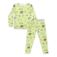 Farm Animals Bamboo Kids Pajamas