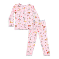 Feline Love Valentine's Day Kittens Bamboo Kids Pajamas