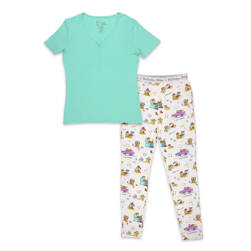 Garfield & Friends Bamboo Women's Pajama Set