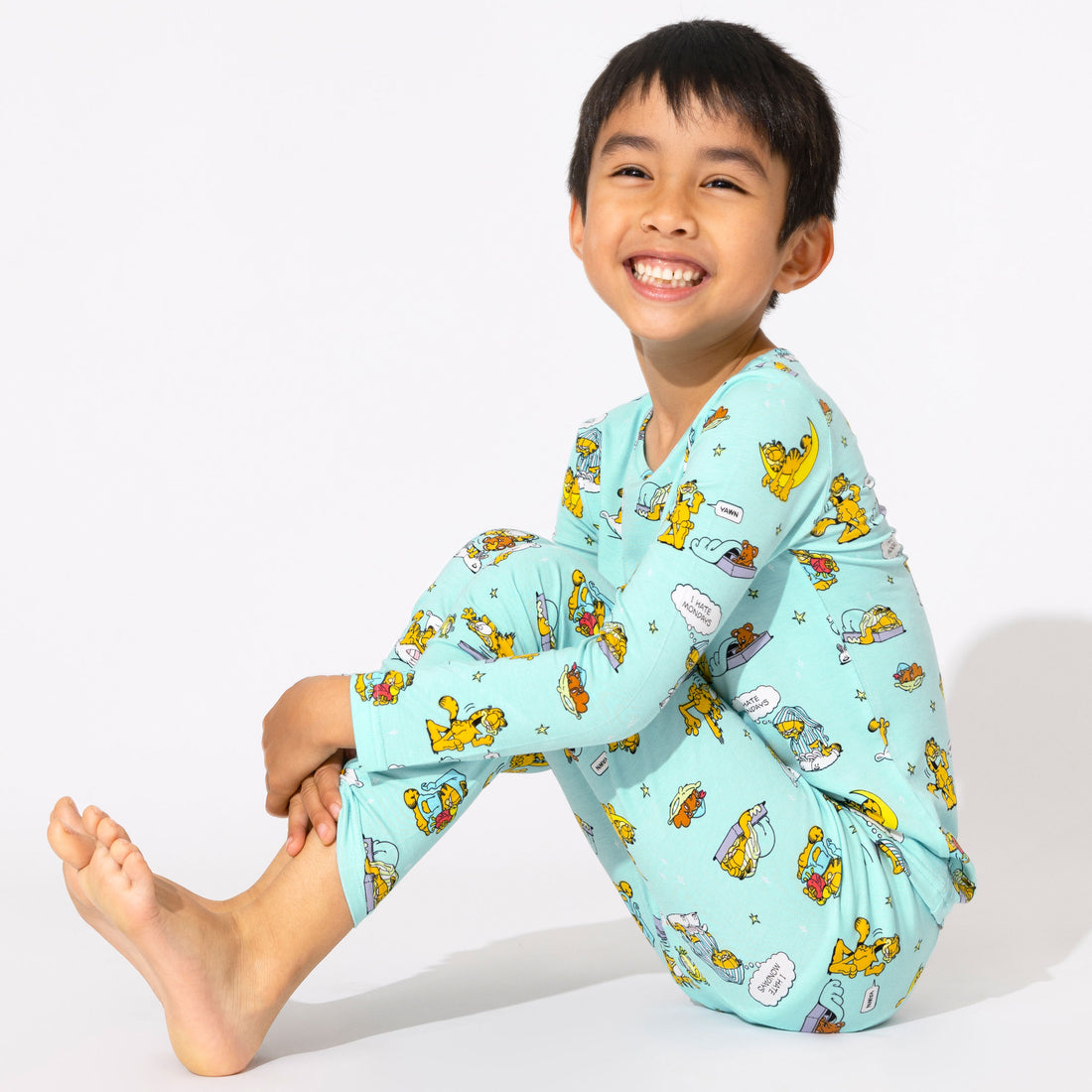 Garfield: Lazy Mondays Bamboo Kids Pajamas