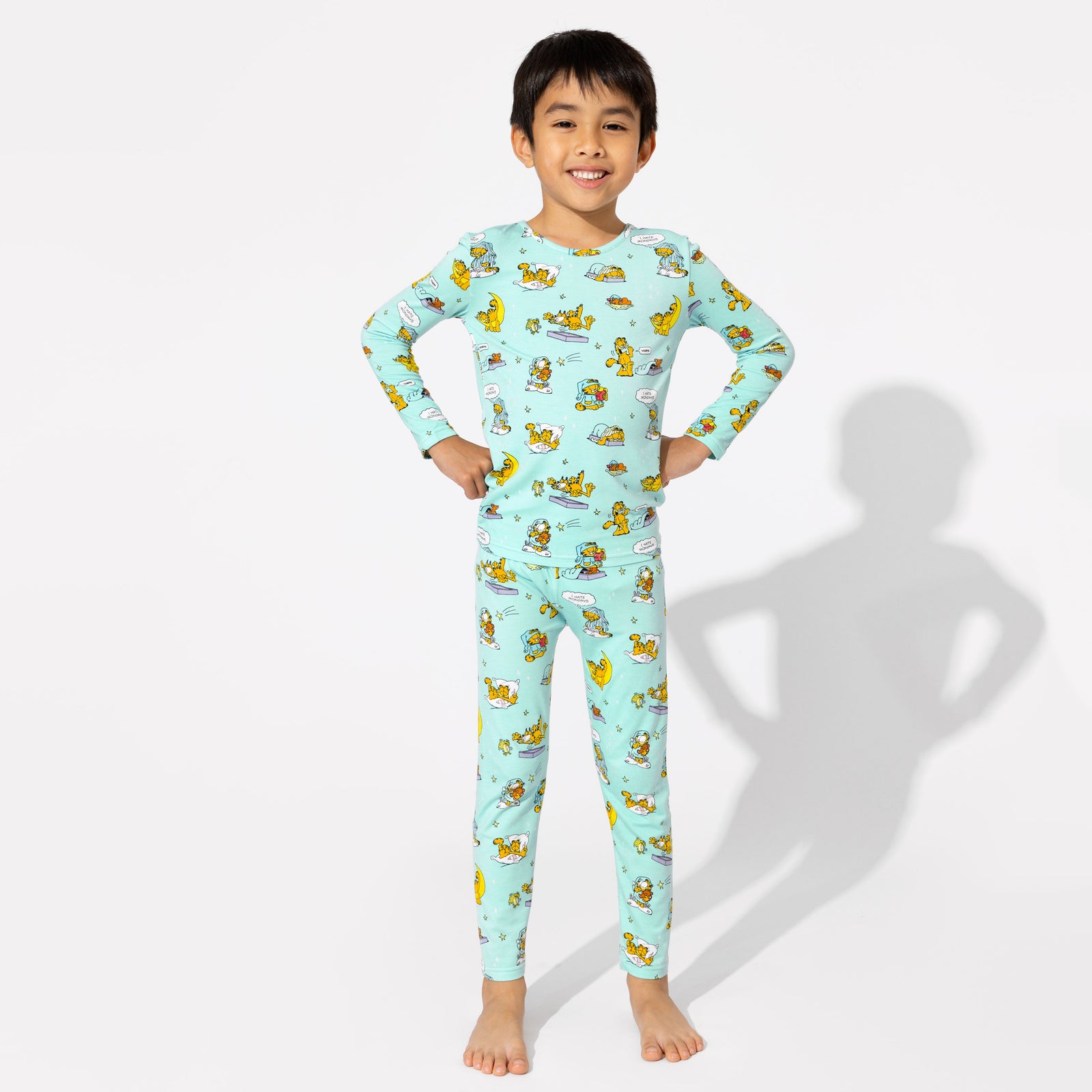 Garfield: Lazy Mondays Bamboo Kids Pajamas