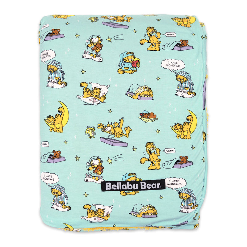 Garfield: Lazy Mondays Sherpa Blanket