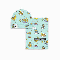 Garfield: Lazy Mondays Bamboo Swaddle & Beanie Set