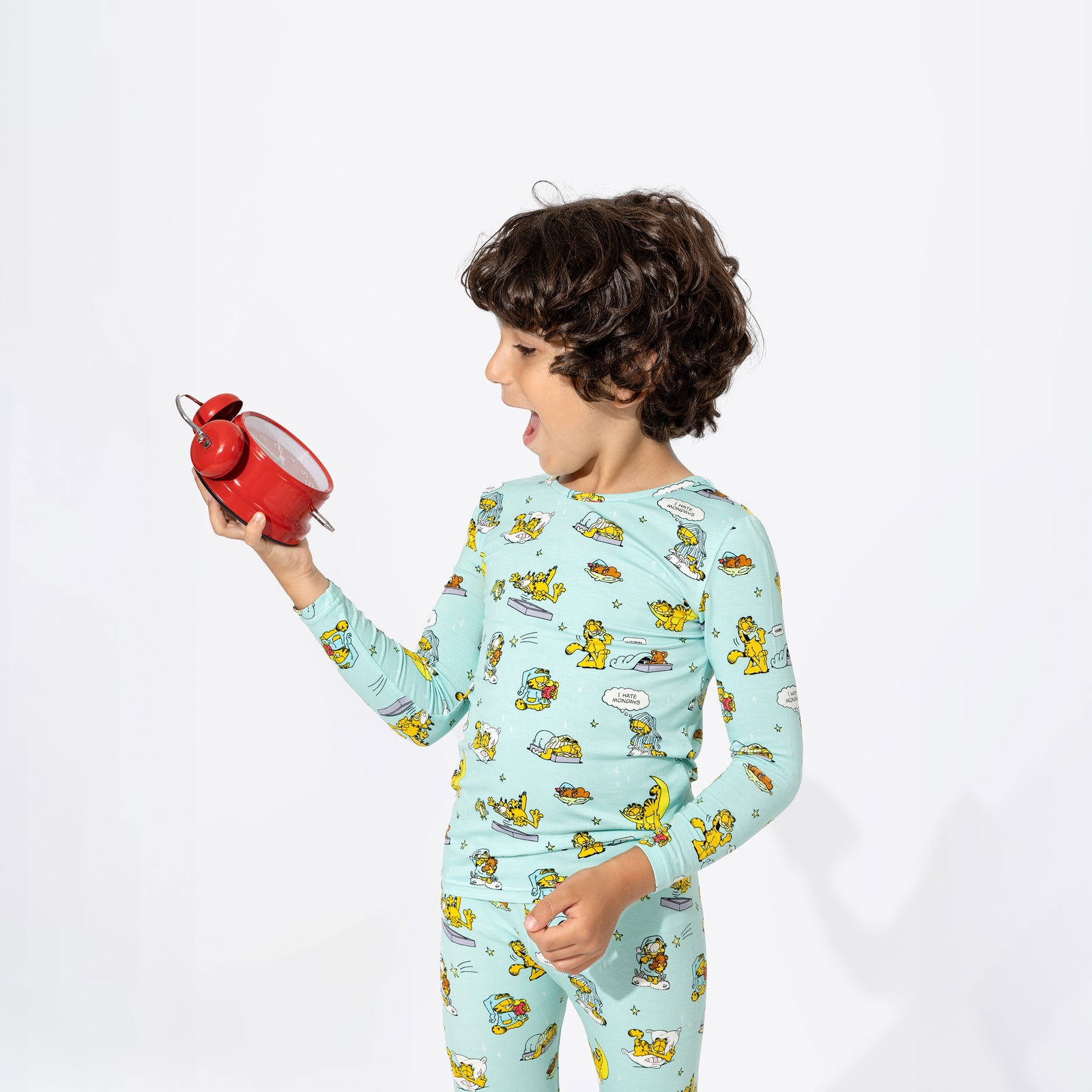 Garfield: Lazy Mondays Bamboo Kids Pajamas