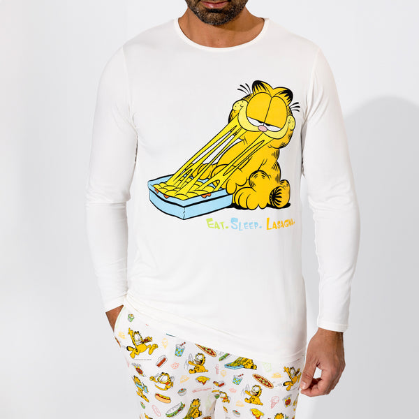 Garfield: Snack Attack Bamboo Men's Pajama Set