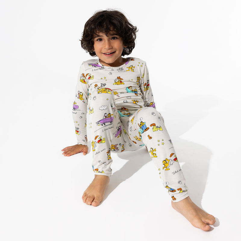 Garfield & Friends Bamboo Kids Pajamas