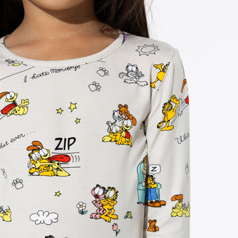 Garfield & Friends Bamboo Kids Pajamas