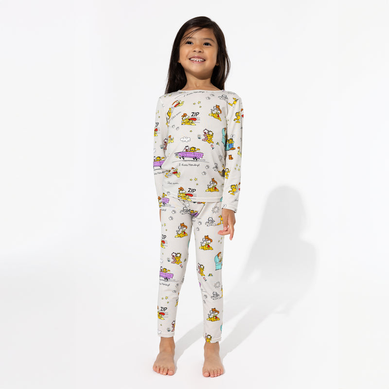 Garfield & Friends Bamboo Kids Pajamas