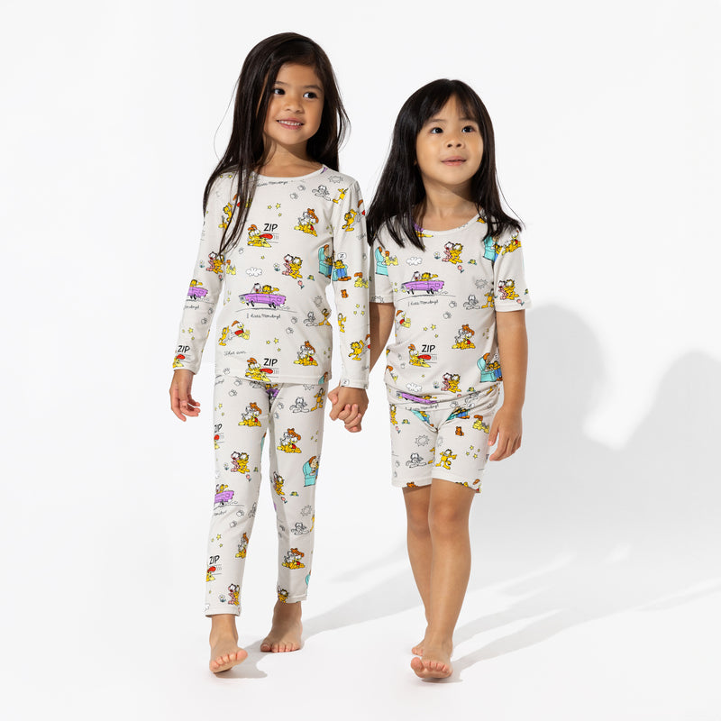 Garfield & Friends Bamboo Kids Pajamas