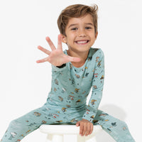 Mushroom Cycle Bamboo Kids Pajamas