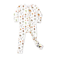 Halloween Treats Bamboo Convertible Footie