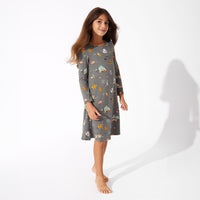 Trick or Treaters Bamboo Girls' Long Sleeve Dress