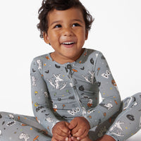 Casper Halloween Bamboo Convertible Footie