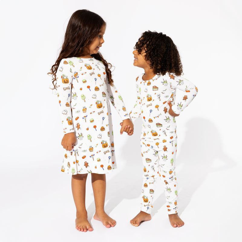 Halloween Treats Bamboo Kids Pajamas