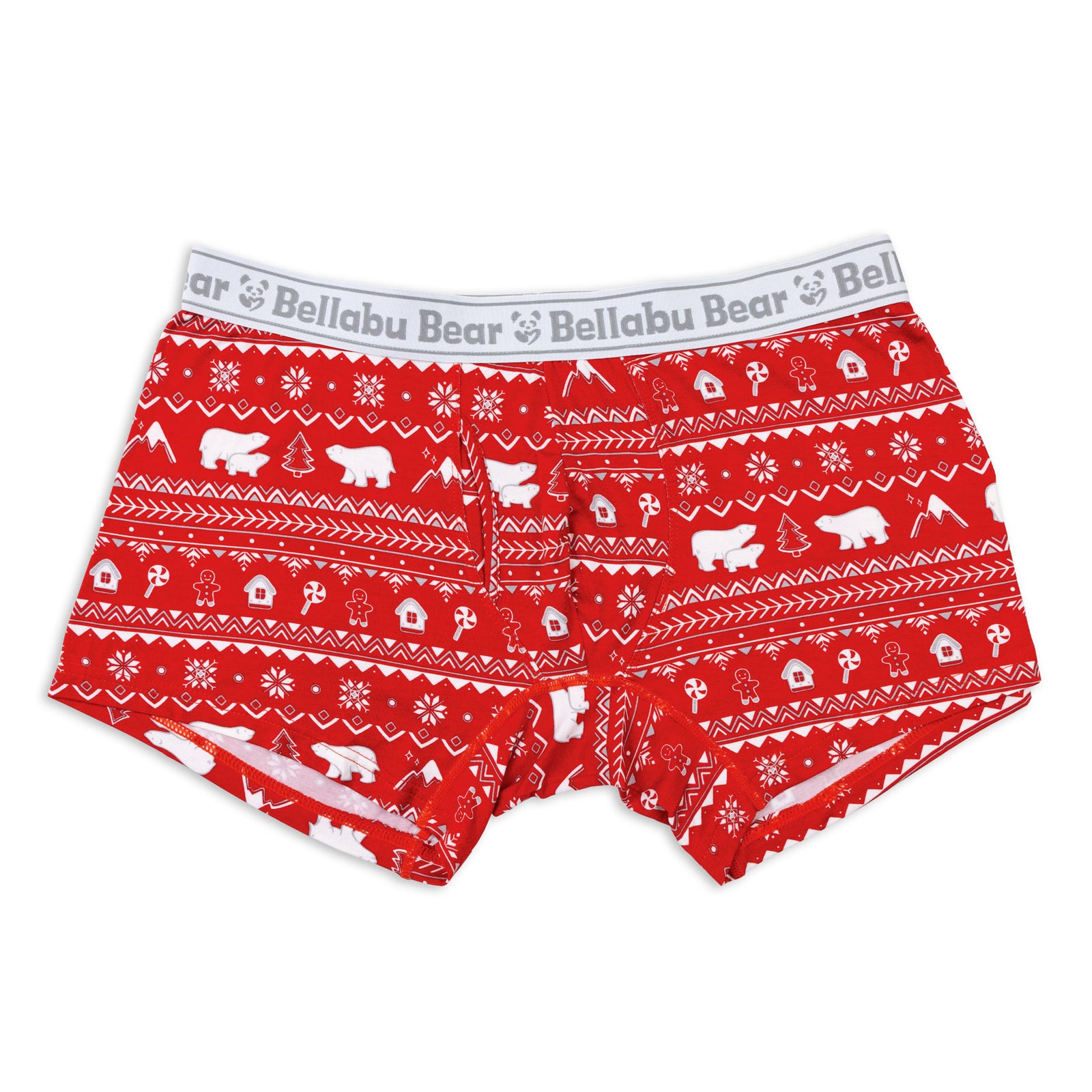 Men's Holiday Boxer Brief Bamboo Underwear 3-Pack