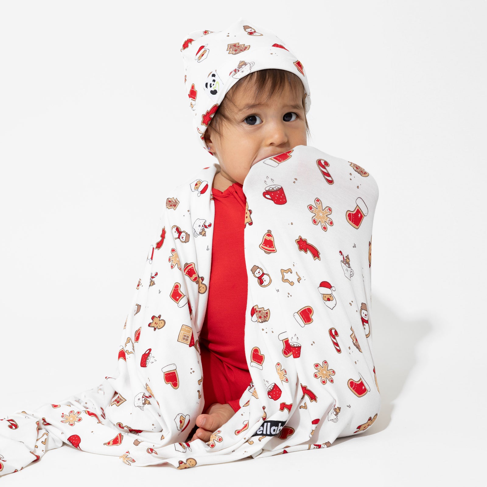 Sugar Cookies Bamboo Swaddle & Beanie Set