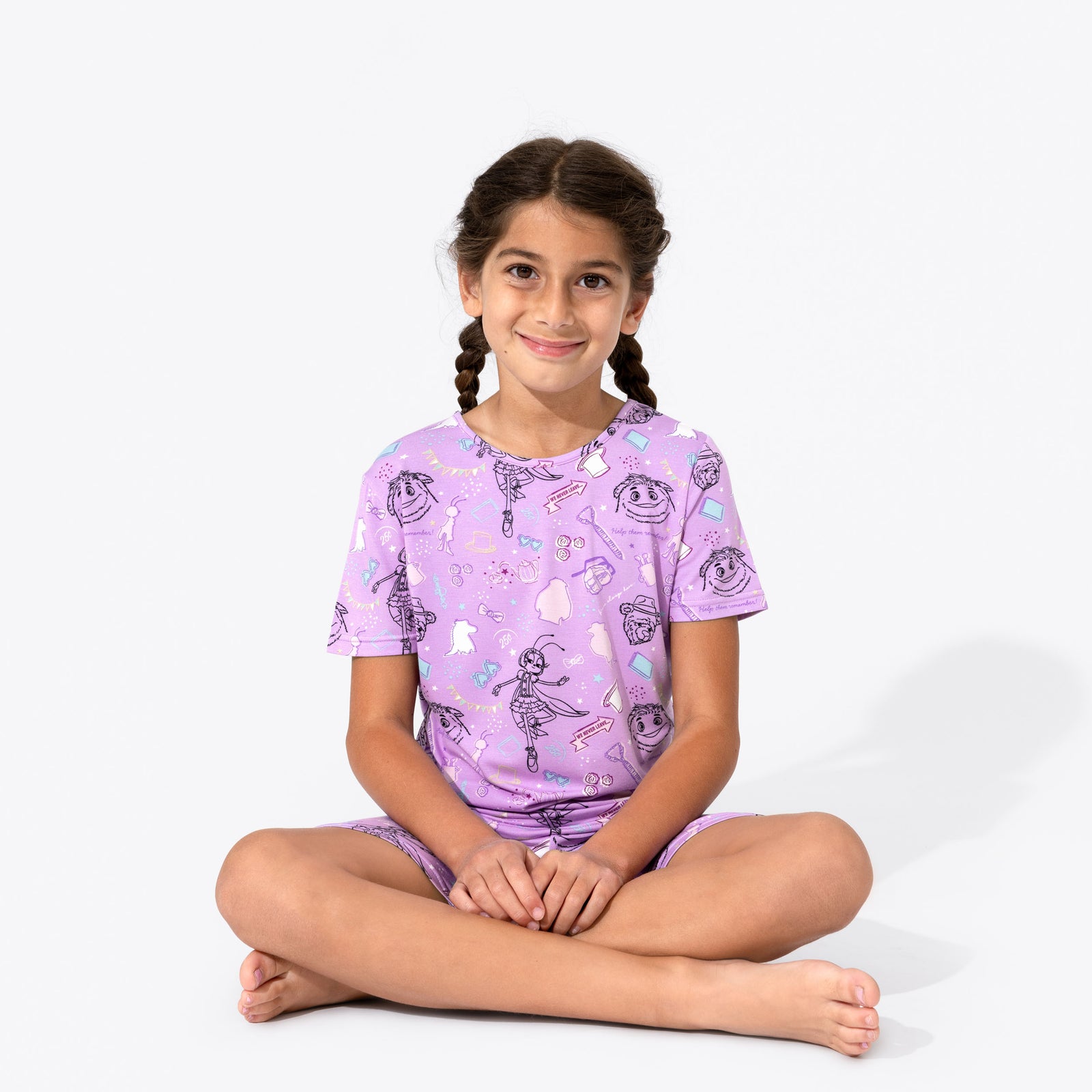 IF Keep Believing Bamboo Kids Pajama Short Set