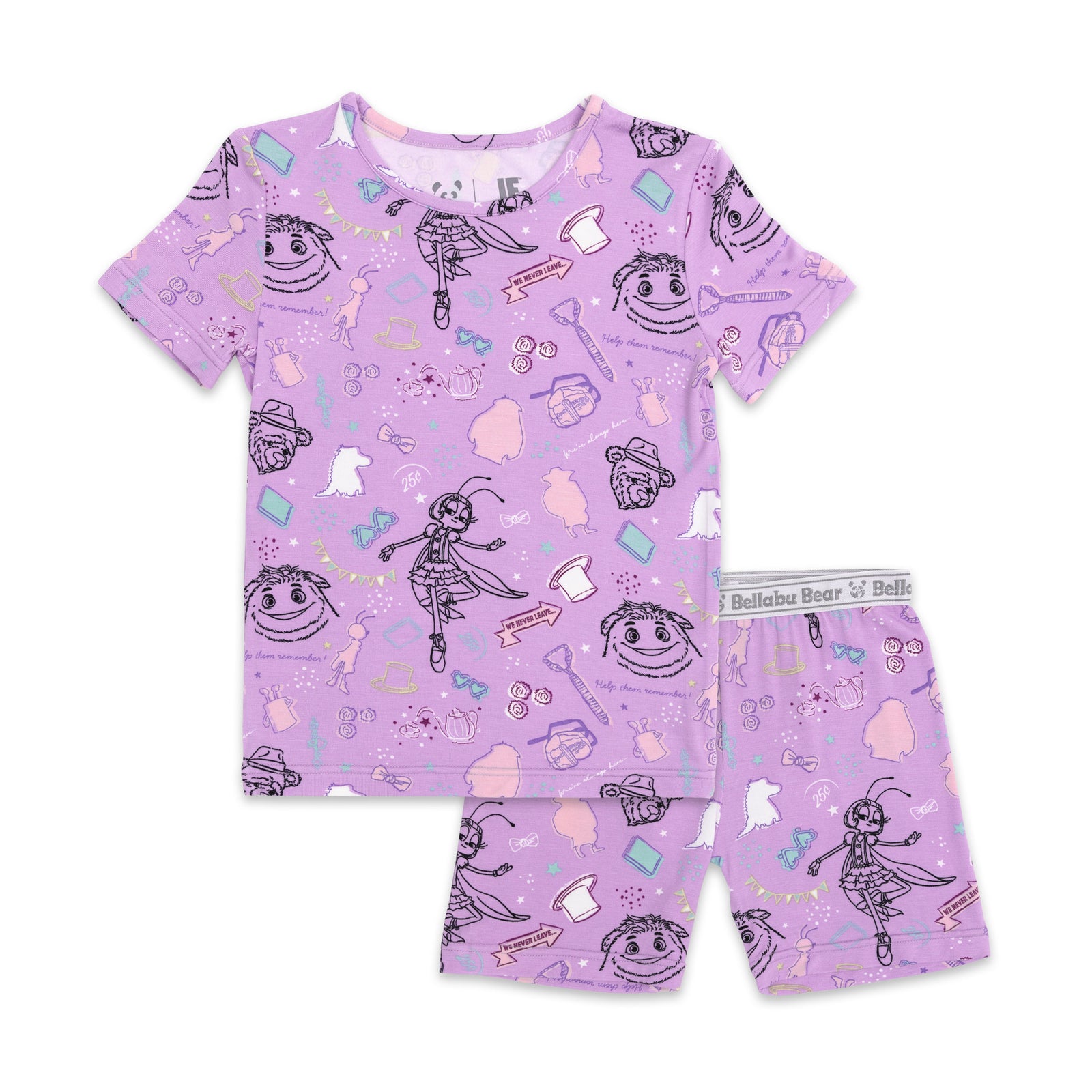 IF Keep Believing Bamboo Kids Pajama Short Set