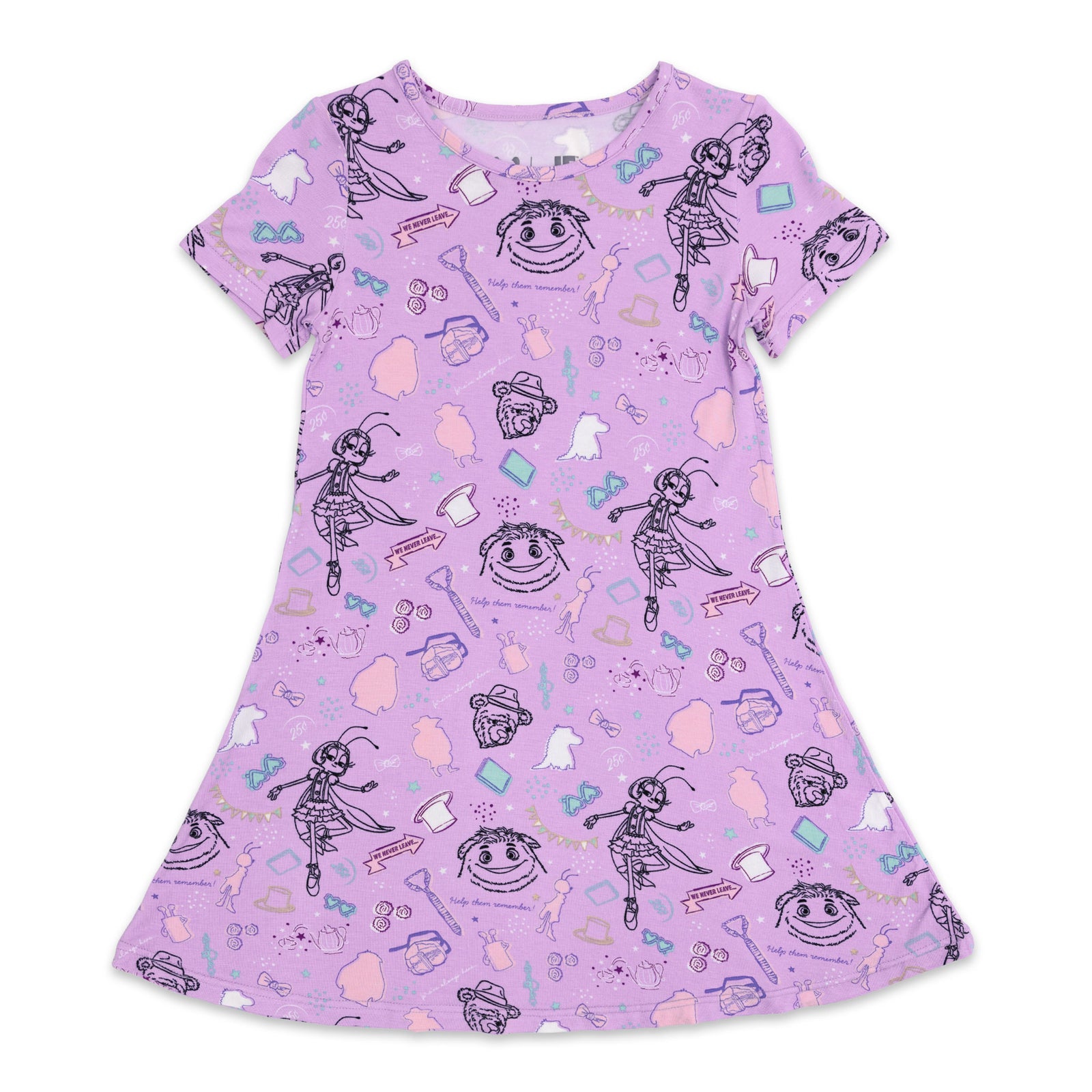 IF Keep Believing Bamboo Girls' Short Sleeve Dress