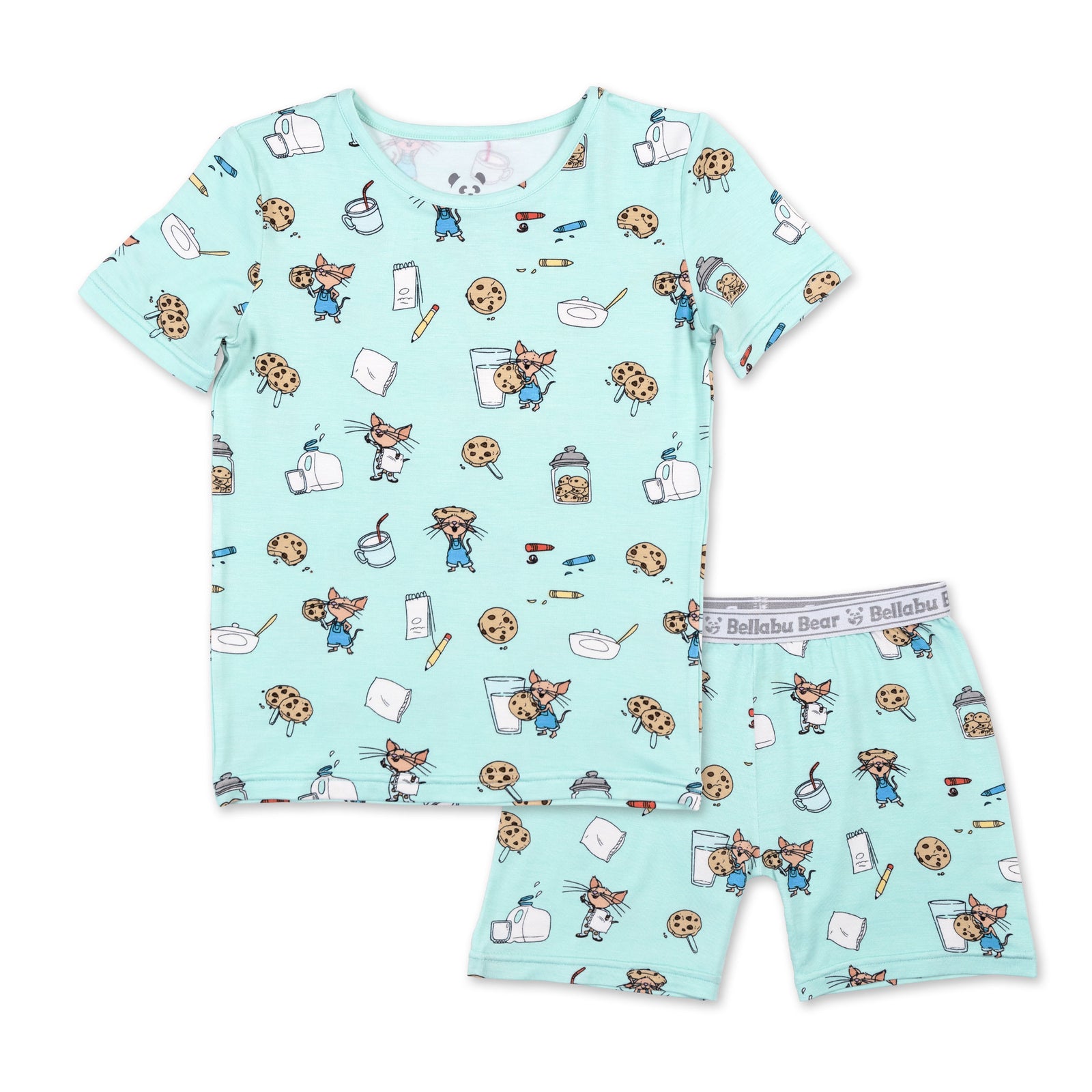 If You Give A Mouse A Cookie Bamboo Kids Pajama Short Set