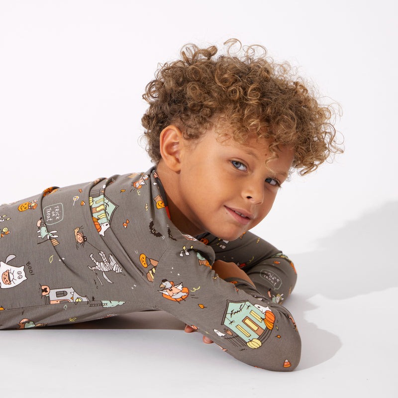 Trick or Treaters Bamboo Kids Pajamas