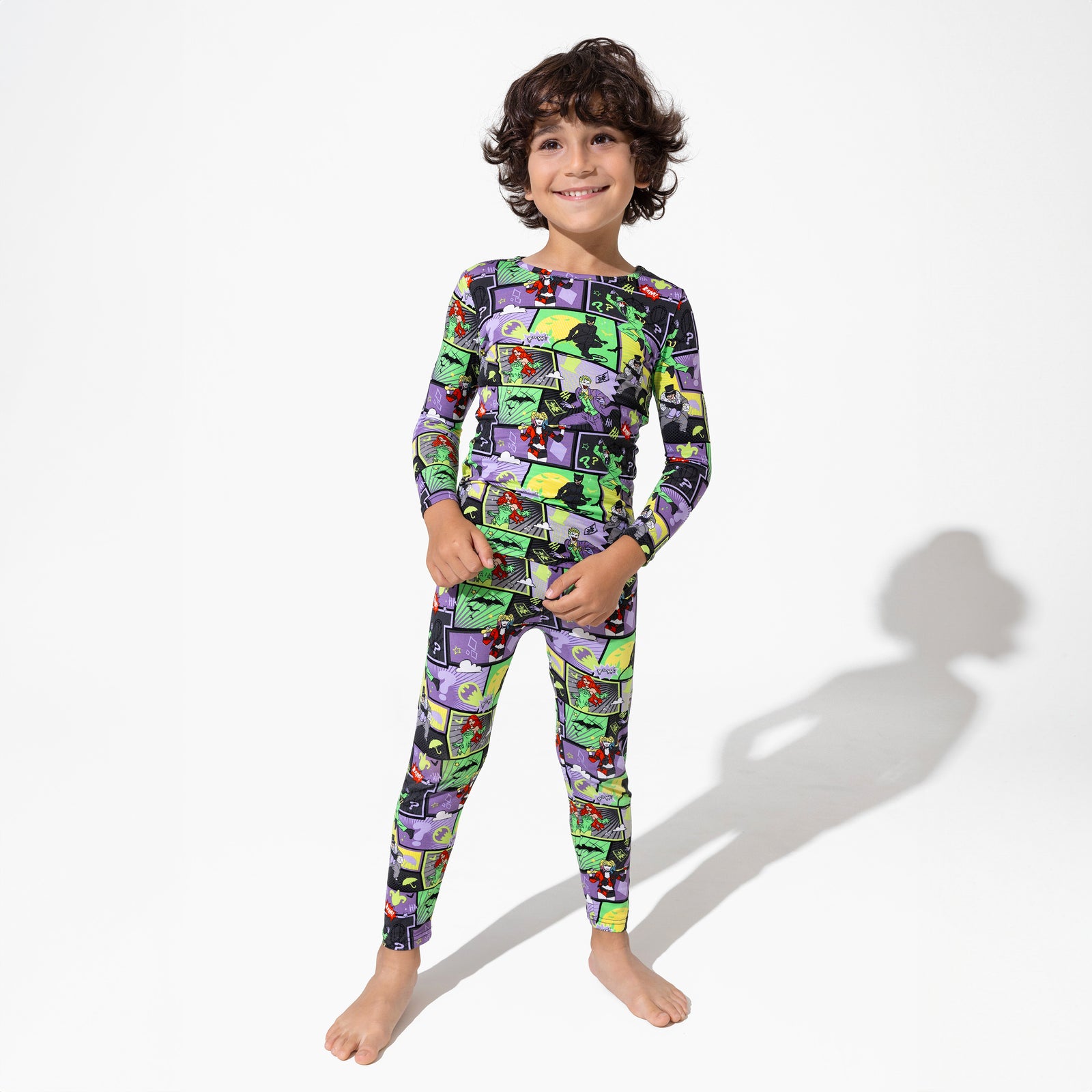 Batman Baddies Bamboo Kids Pajamas