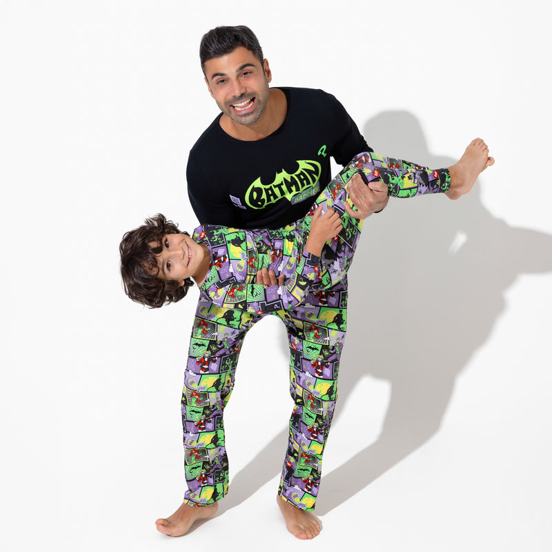 Batman Baddies Bamboo Kids Pajamas