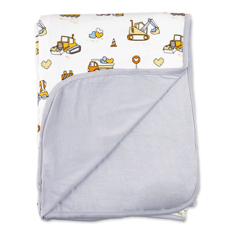 Love Trucks Valentine's Day Bamboo Blanket