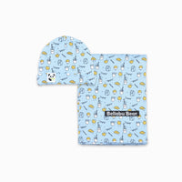 Bamboo Swaddle & Beanie Set