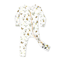 Monarch Butterfly Bamboo Convertible Footie