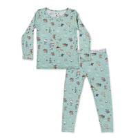 Mushroom Cycle Bamboo Kids Pajamas