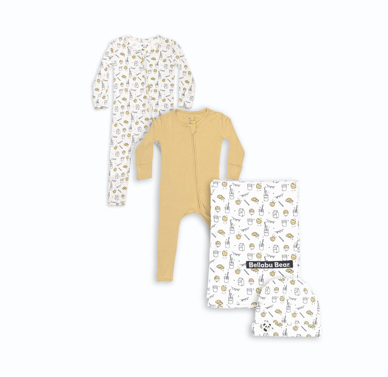 Newborn Sleep Essentials Bundle - Milk & Cookies