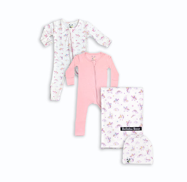 Newborn Sleep Essentials Bundle - Unicorn