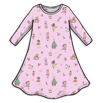 Matching Girls' 18" Doll Dress