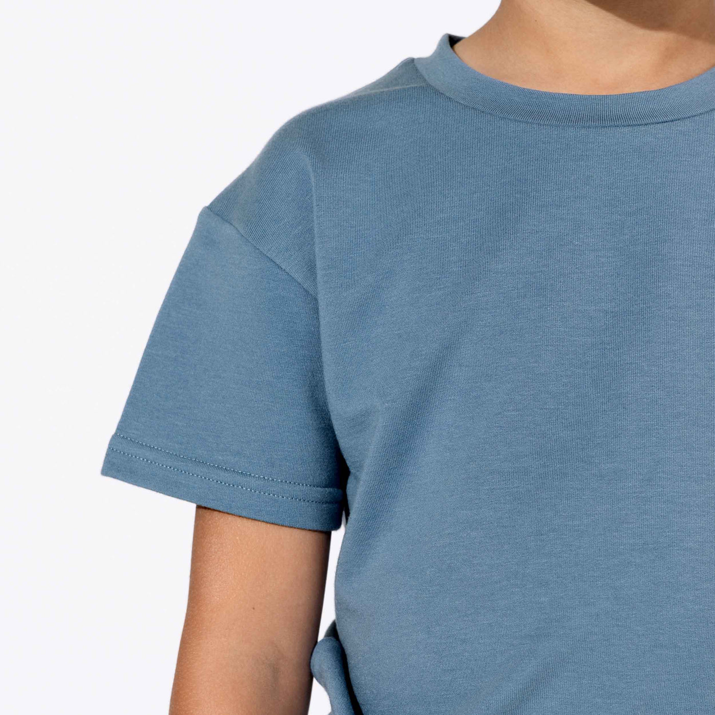 Oasis Teal Bamboo Terry Kids Oversized T-Shirt