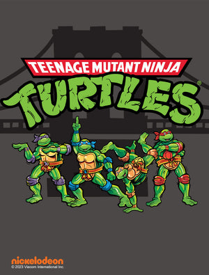 Bellabu Bear Teenage Mutant Ninja Turtles Classic Bamboo Convertible Footie