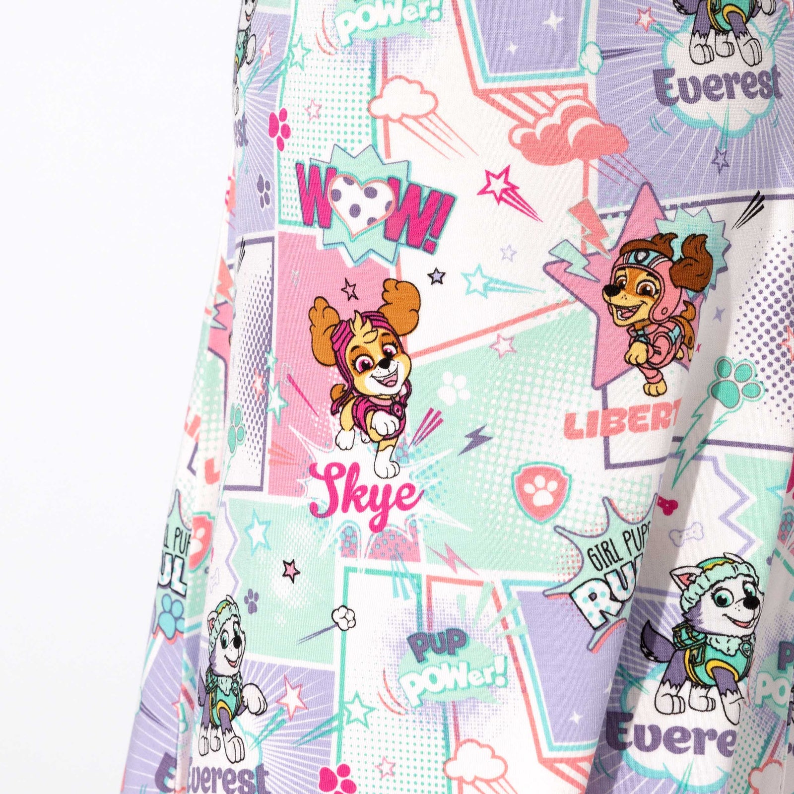 PAW Patrol: Comic Girl Pups Bamboo Girls' Sleeveless Dress