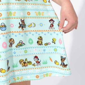 PAW Patrol: Easter Bamboo Girls' Short Sleeve Dress