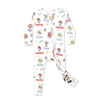 PAW Patrol: Playful Pups Bamboo Convertible Footie