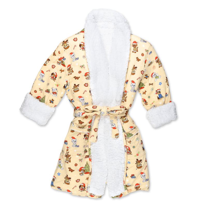 PAW Patrol: Jingle Paws Kids Bamboo Sherpa Robe