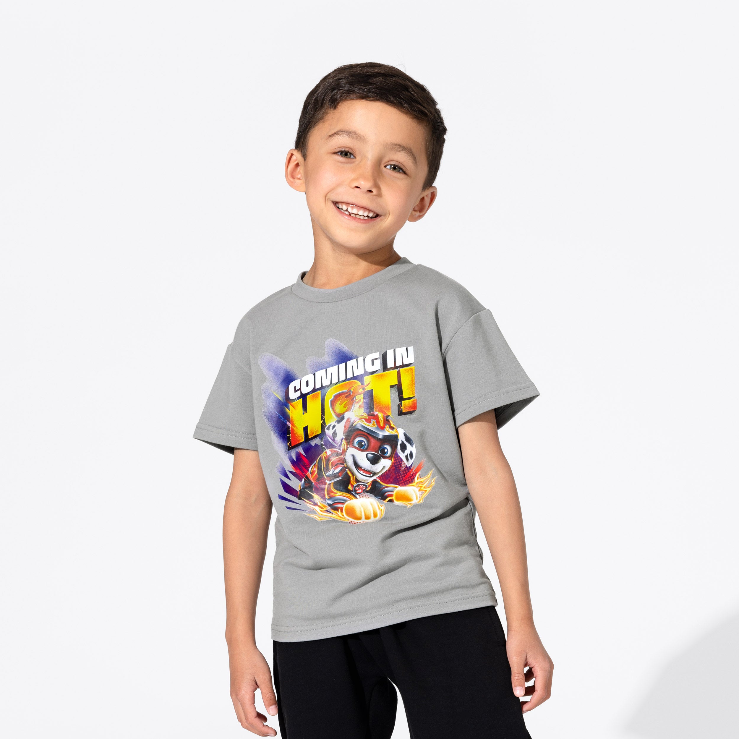 Marshal Adventure in Style PAW Patrol Mighty Movie Kids Tee Bellabu Bear