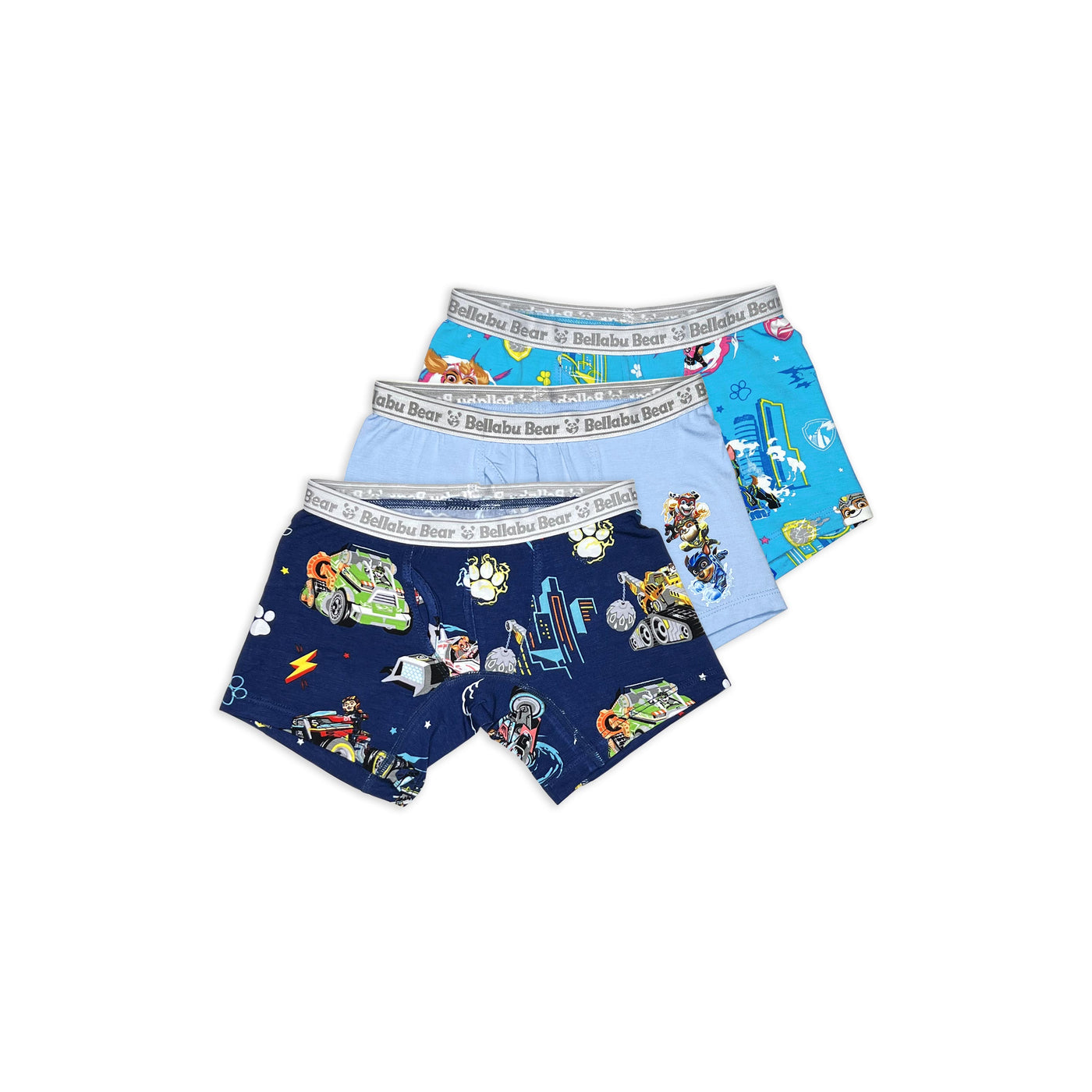 PAW Patrol Bamboo Boy's Boxer Brief - The Mighty Movie 3-Pack