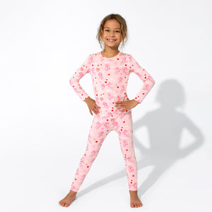 PAW Patrol: Valentine's Pink Bamboo Kids Pajamas