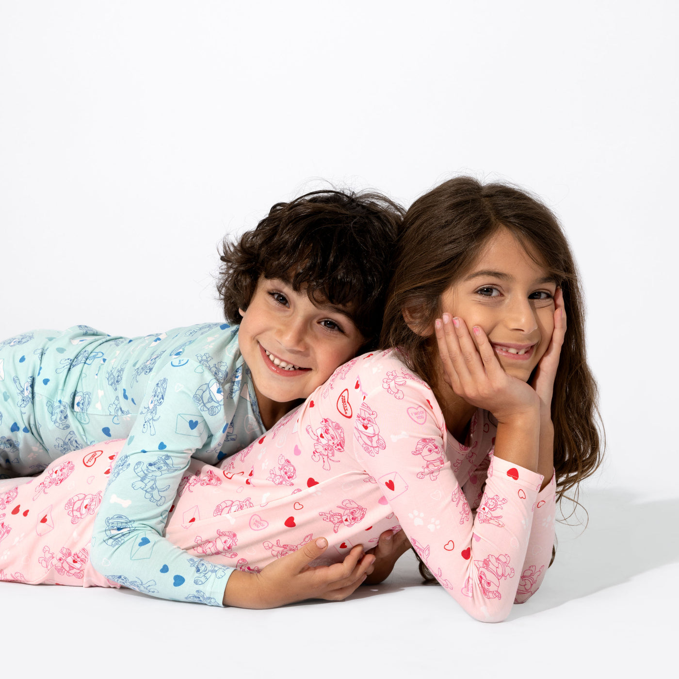 PAW Patrol: Valentine's Blue Kids Bamboo Pajamas
